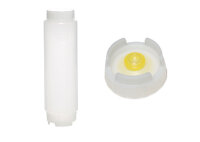 Squeeze Bottle Medium Membrane - With White Strew Cap-...