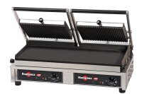 Multi Contact Grill large ripped Krampouz 3760W