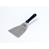 Stainless steel angled spatula