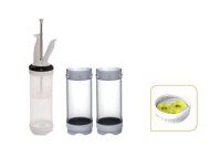 Portion Pal 3 Pack with triple valve dispensing cap